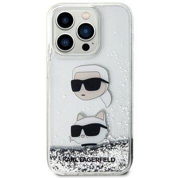 Karl Lagerfeld nakładka do iPhone 11 KLHCN61LDHKCNS biała HC Liquid Glitter KC