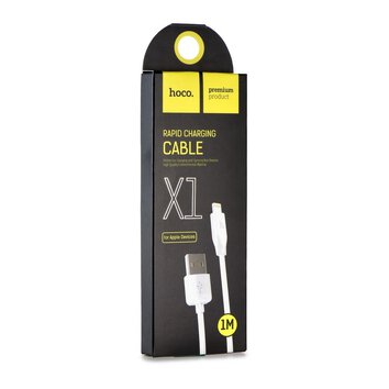 HOCO kabel USB do iPhone Lightning 8-pin X1 RAPID biały 2 metry