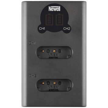 Ładowarka dwukanałowa Newell do akumulatorów NP-BX1 SONY USB-C!