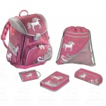 Tornister HAMA Step By Step "PINK PONY" zestaw 5-cz.