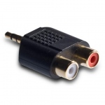 Adapter MINIJACK 3,5mm - 2 x CHINCH (2RCA)