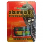 akumulatorek Batimex 6F22/9V Ni-MH 200mAh 9,6V