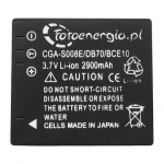 Akumulator CGA-S008 do Panasonic li-ion 2900mAh