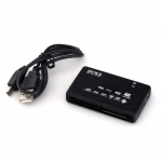 Uniwersalny czytnik ALL-in-1 SDHC, microSD, MS, M2, xD, CF