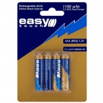 4 x akumulatorki Easy Touch R03/AAA Ni-MH 1100mAh