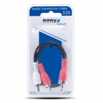 Kabel 2 x CHINCH - 2 x CHINCH (2RCA-2RCA) 0,5m