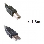 Kabel do Drukarki USB 2.0 A-B 1.8m HQ