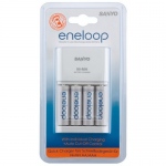 Ładowarka Sanyo Eneloop MQR06-E-4-3UTG + 4 x R6/AA Eneloop 2000 mAh UTGA
