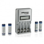 Ładowarka procesorowa Whitenergy 7310 LCD + 4 x AA/R6 2800mAh