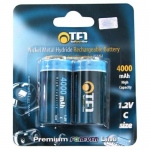 2 x akumulatorki Forever R14/C Ni-MH 4000mAh