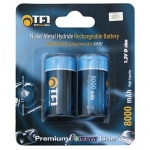 2 x akumulatorki Forever R20/D Ni-MH 8000mAh