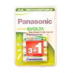 4 x akumulatorki Panasonic Evolta R6/AA 2050mAh