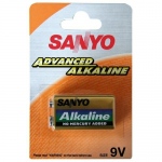 bateria alkaliczna Sanyo 6LR61/9V (blister)