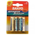 2 x bateria alkaliczna Sanyo LR14/C (blister)