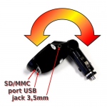 Transmiter FM MP3 23A USB SD/SDHC