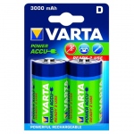 2 x akumulatorki Varta R20 D R2U Ni-MH 3000mAh