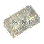 Wtyk końcówka RJ45 na kabel UTP złocony