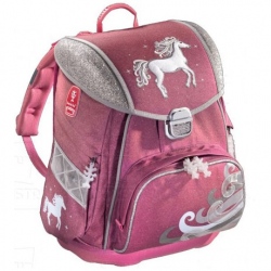 Tornister HAMA Step By Step "PINK PONY" zestaw 5-cz.