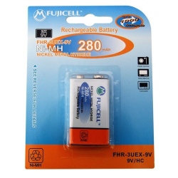 Akumulatorek Fujicell 6F22/9V Ni-MH 280mAh 8,4V