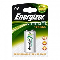 Akumulatorek Energizer 6F22 9V Ni-MH 175mAh 8,4V