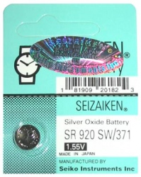 bateria srebrowa mini Seizaiken NR371/SR920SW