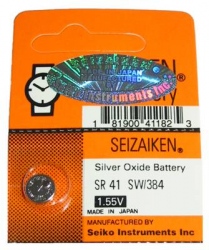 bateria srebrowa mini Seizaiken NR384/SR41SW