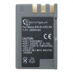 Akumulator EN-EL9 do Nikon li-ion 2900mAh