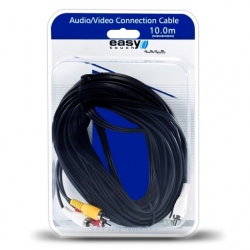 Kabel 3 x CHINCH - 3 x CHINCH (3RCA-3RCA) 10m