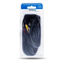 Kabel 3 x CHINCH - 3 x CHINCH (3RCA-3RCA) 7,5m