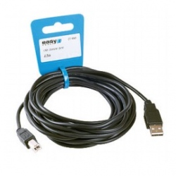 Kabel do Drukarki USB 2.0 A-B 1.8m HQ