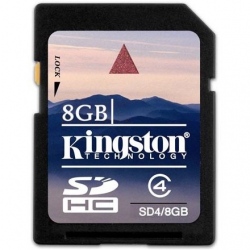 Karta pamięci Kingston SDHC 8GB Class 4