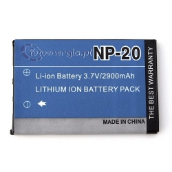 Akumulator NP-20 do Casio li-ion 2900mAh + ładowarka