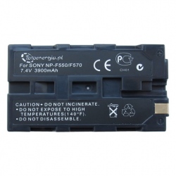 Akumulator NP-F330 NP-F550 do Sony li-ion 3900mAh