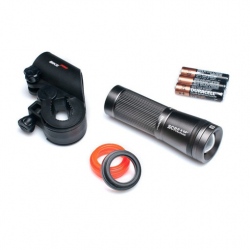 Latarka diodowa Mactronic Bike Pro Scream + uchwyt rowerowy
