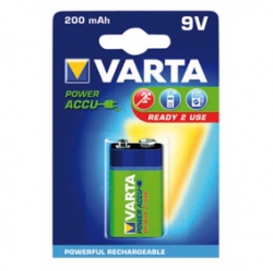 Akumulatorek Varta R2U 6F22 9V Ni-MH 200mAh 8,4V