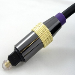 Kabel Optyczny TOSLINK Voice Kraft 3m Gold